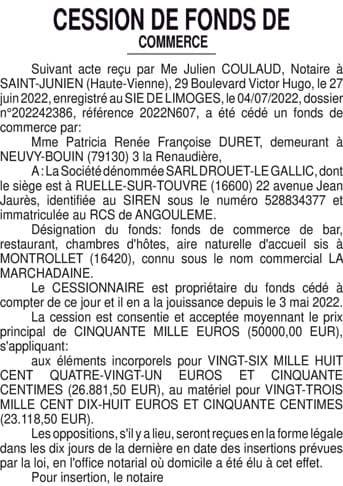 Contenu publication