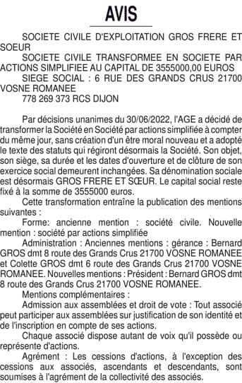 Contenu publication