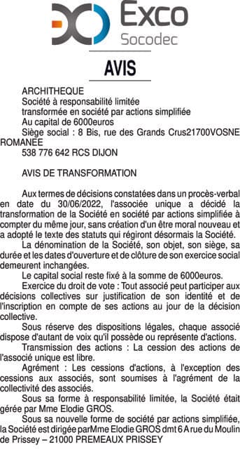 Contenu publication
