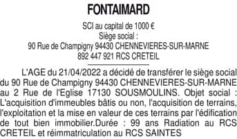 Contenu publication