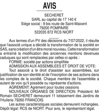 Contenu publication