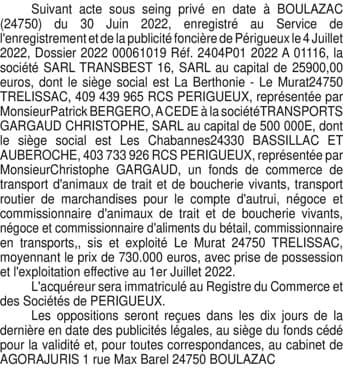 Contenu publication