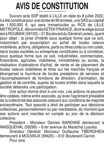 Contenu publication