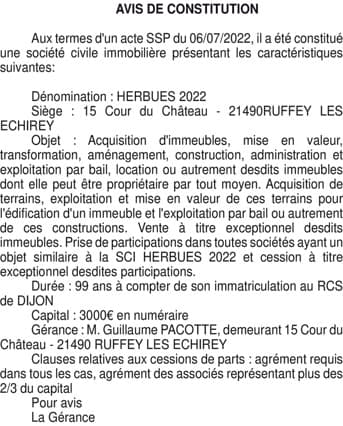 Contenu publication