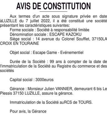 Contenu publication