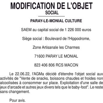Contenu publication