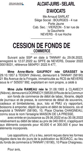 Contenu publication
