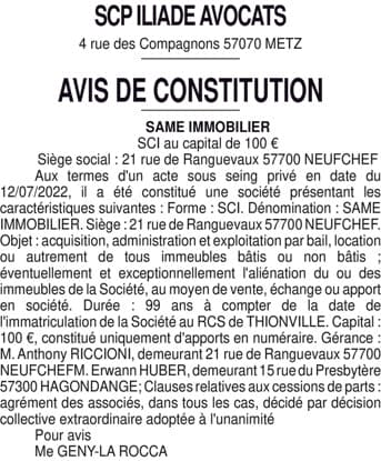 Contenu publication