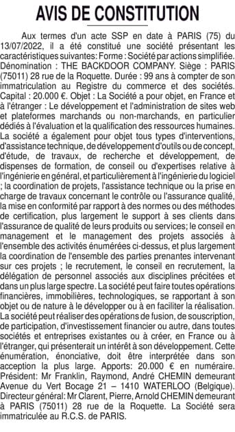 Contenu publication