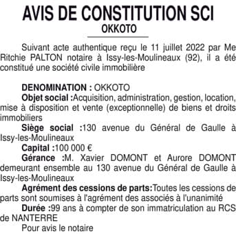 Contenu publication