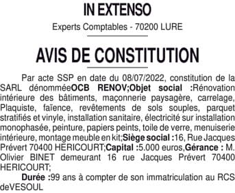 Contenu publication
