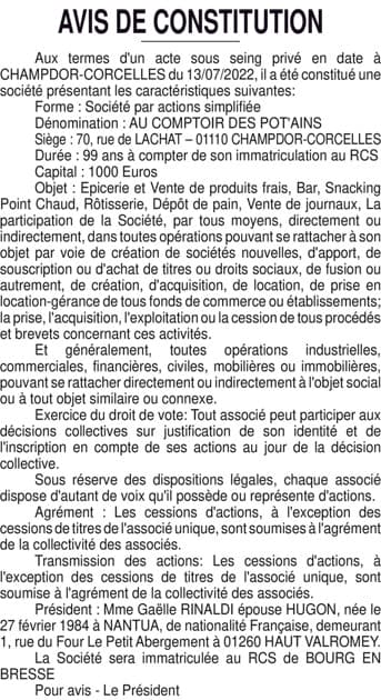 Contenu publication