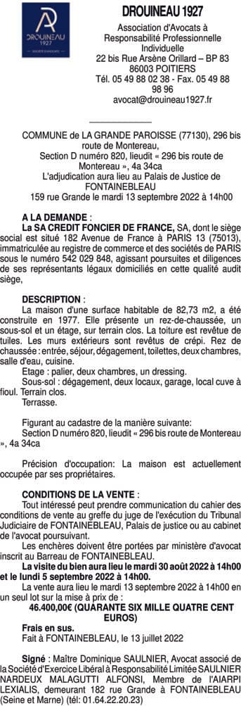 Contenu publication