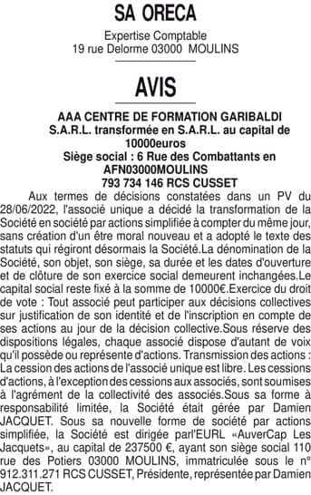 Contenu publication