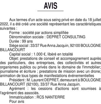 Contenu publication