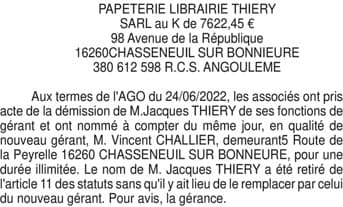 Contenu publication