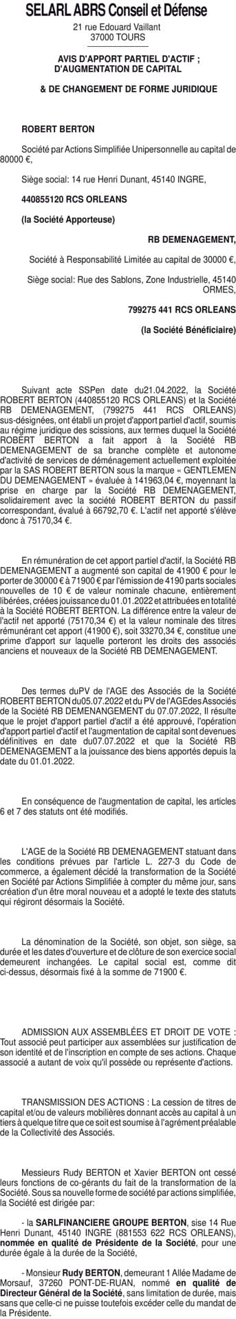 Contenu publication