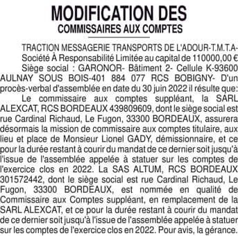 Contenu publication