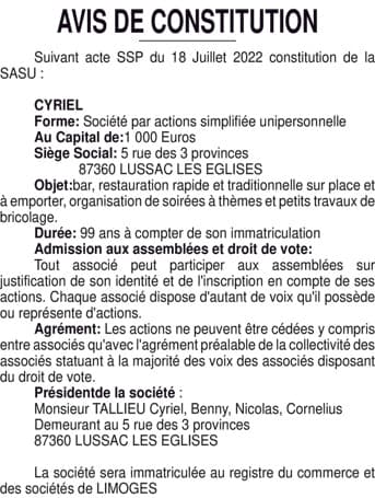 Contenu publication