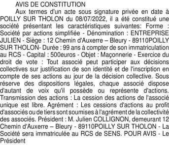 Contenu publication