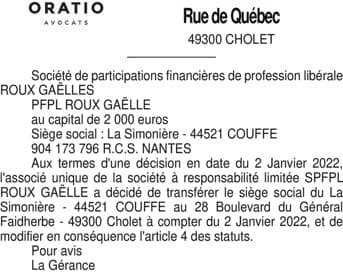 Contenu publication