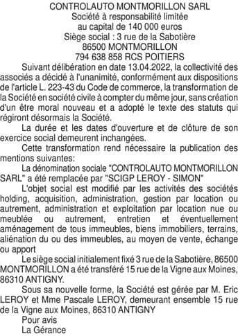 Contenu publication