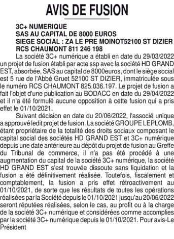 Contenu publication
