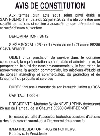Contenu publication