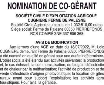 Contenu publication