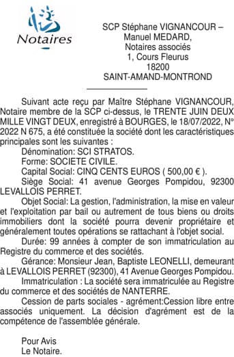 Contenu publication