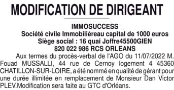 Contenu publication