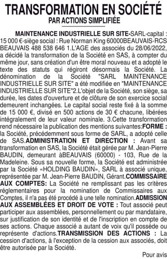 Contenu publication