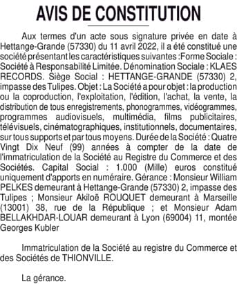 Contenu publication