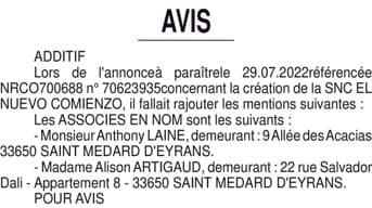 Contenu publication