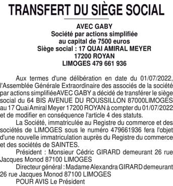 Contenu publication