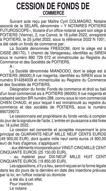 Contenu publication