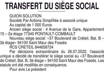 Contenu publication