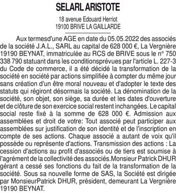 Contenu publication