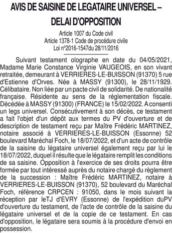 Contenu publication