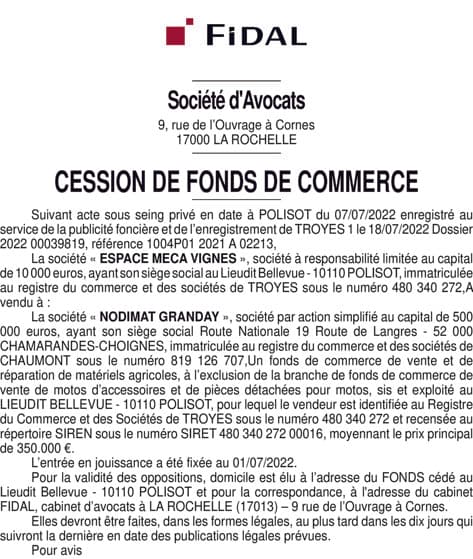 Contenu publication