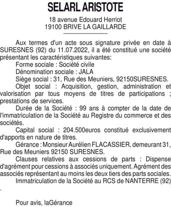 Contenu publication