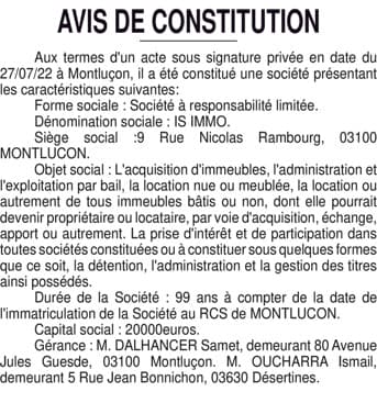 Contenu publication