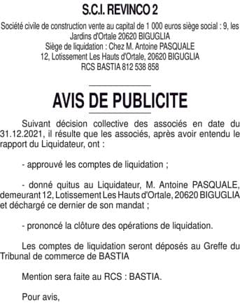 Contenu publication