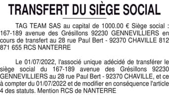 Contenu publication
