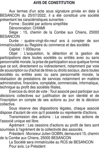 Contenu publication