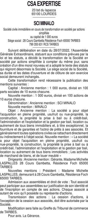 Contenu publication
