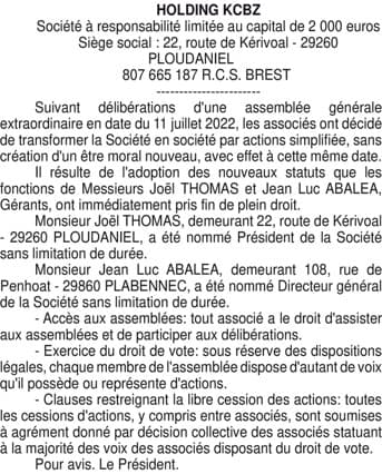 Contenu publication