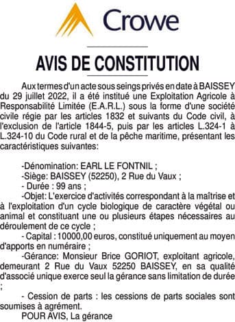 Contenu publication