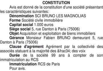 Contenu publication