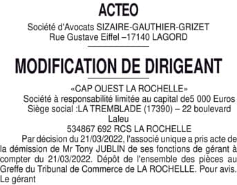 Contenu publication